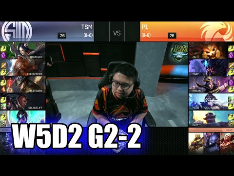 Phoenix1 vs TSM | Game 2 S6 NA LCS Summer 2016 Week 5 Day 2 | P1 vs TSM G2 W5D2 1080p