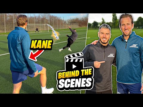 FILMING WITH HARRY KANE, MY FOOTBALL IDOL - BTS