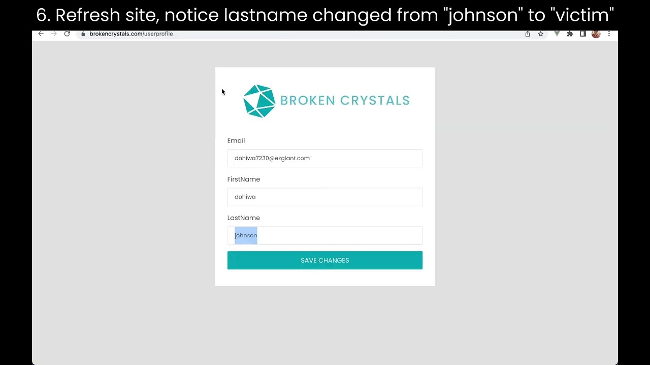 Test 5: JWT None algo attack