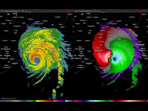 The Death of KLCH During Hurricane Laura's Eye Wall