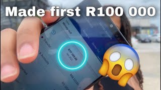 Made first R100 000 through selling sneakers