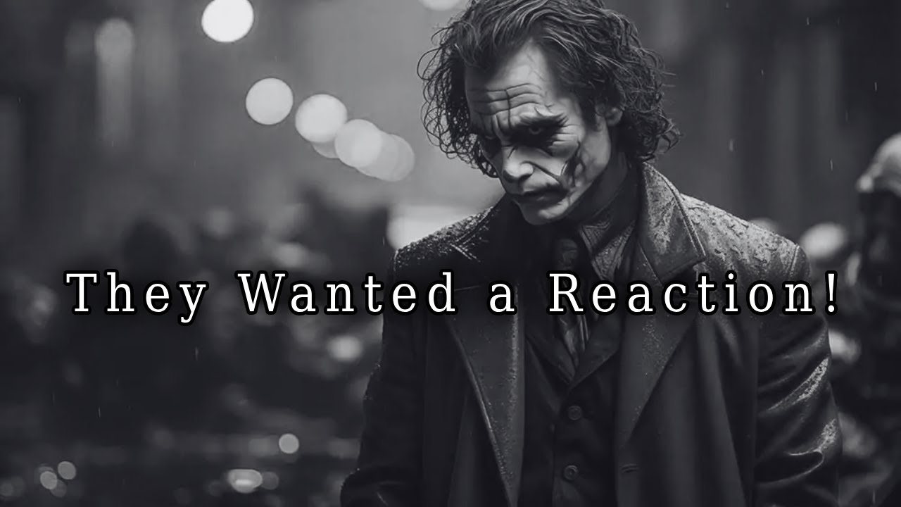 They Wanted A Reaction, But All They Got Was Your Silence