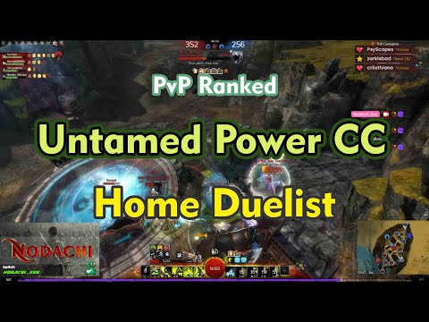 Ranger Untamed Power CC Duelist Hammer Maces PvP Ranked - Guild Wars 2
