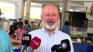 BAŞKAN ÇOLAKBAYRAKDAR “%100 EKOLOJİK PAZARIMIZLA DA TÜRKİYE’DE İLKLERİ BAŞARMAYA DEVAM EDİYORUZ”