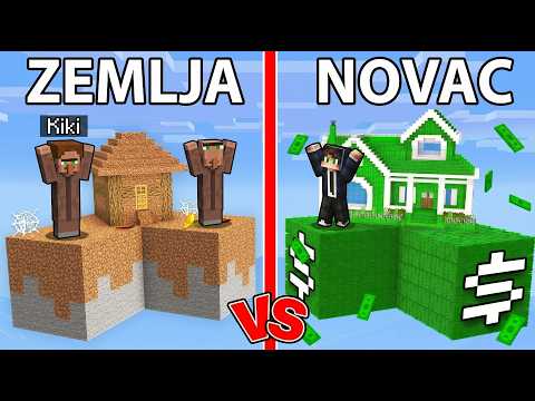 Rage Skyblock Od Novca Protiv Kovalskovog Skyblocka Od Blata U Minecraftu