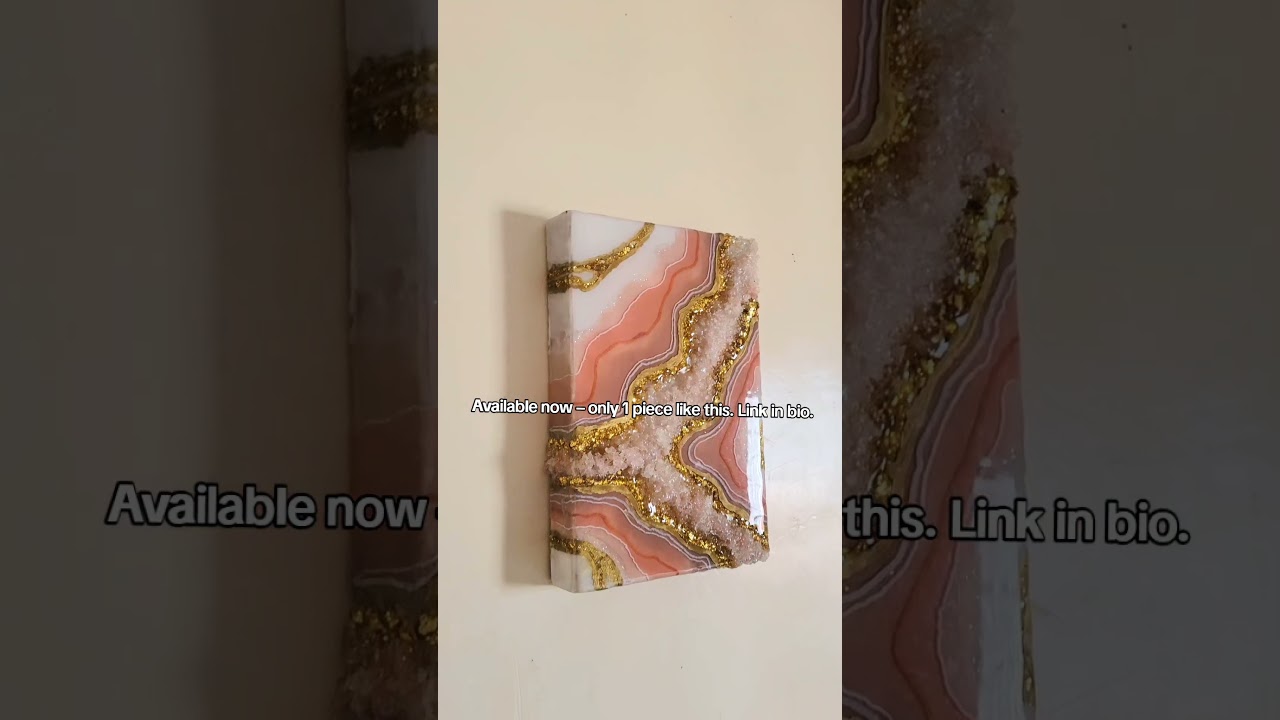 link in bio #art #artist#resinart #homedecor #interiordesign#shorts #viralvideo