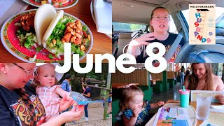 JUNE 8 VLOG | alice's first trip to the zoo + what's in my bag and wagon for the zoo