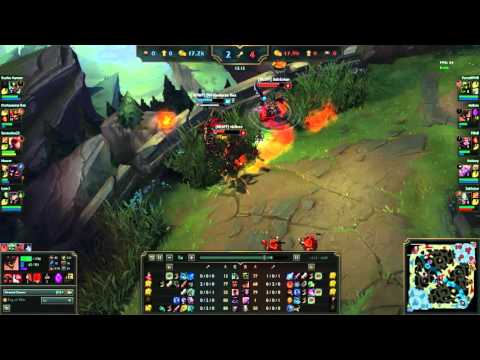 League of Legends big fail top Tryndamere vs Jarvan