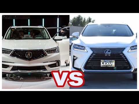 Acura MDX vs Lexus RX 350l (2019) Head to Head. (Review)