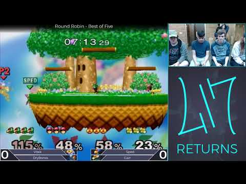 417 Returns Melee Doubles - Vitek|Drybones (Sheik,Falcon) vs. Sped|Gaz! (Falco,Fox) RR