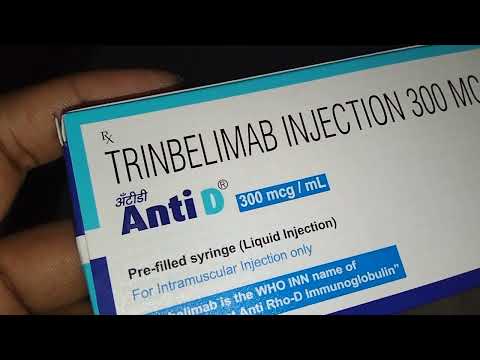 Trinbelimab injection 300 mcg