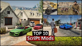 TOP 10 Most Popular Script MODS for GTA 5 (2024) | Best scripts mods GTA V