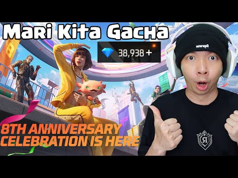 Aku Punya Diamond, Aku Gacha Mabar Ama @WindahBasudara  8th Anniversary Free Fire Nih