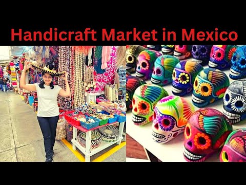 Things to purchase from Mexico| LA CIUDADELA ARTESSANIAS MARKET Mexico | Handicraft market in Mexico