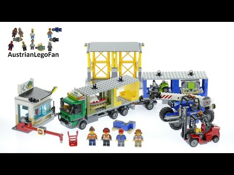 Vidéo LEGO City 60169 : Le terminal à conteneurs