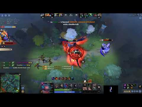 Topson being carried by GigaChad TB