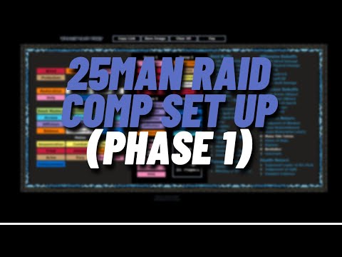 The ideal 25man raid comp for Phase 1 Wotlk Classic - SOUL Discussion ep. 6: