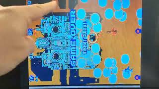 Video System Sonic Wings 1992 Arcade VS8803 IC Missing Character Sprites Repair