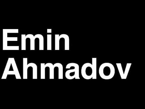 How to Pronounce Emin Ahmadov Azerbaijan Bronze Medal Greco Roman Wrestling London 2012 Olympics
