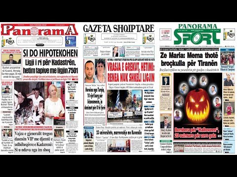 1 nentor, 2018 "Shtypi i dites" në News24 - "Koha për t'u zgjuar" nga Bashkim Hoxha