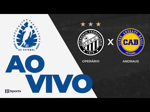 JOGO COMPLETO | OPERÁRIO 1 X 0 ANDRAUS | 1ª RODADA | CAMPEONATO PARANAENSE 2025