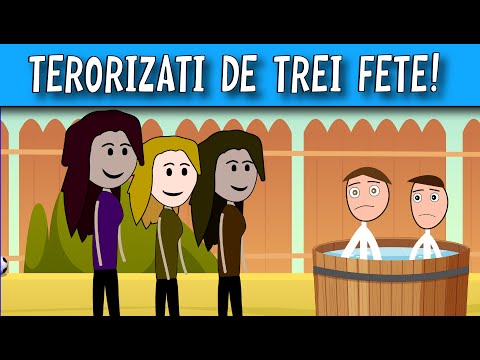 BUTOIUL CU APA: TERORIZATI DE TREI FETE!
