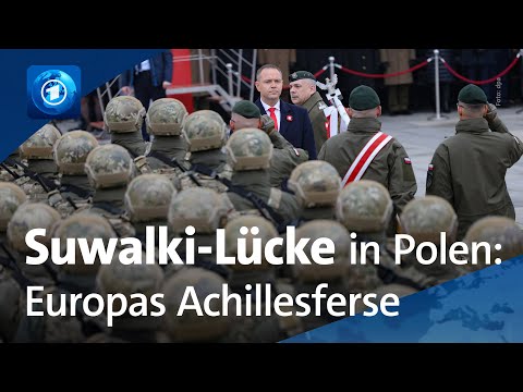 Bedrohung durch Russland: Polen investiert Milliarden Euro in die Verteidigung der Suwalki-Lücke
