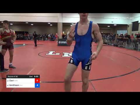 138 Kg Prelims - Joe Davi, New Jersey Vs Josiah Smithson, California Mat Masters Dd81