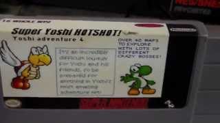 Super Yoshi Hotshot video game overview - Super NES SNES unofficial game