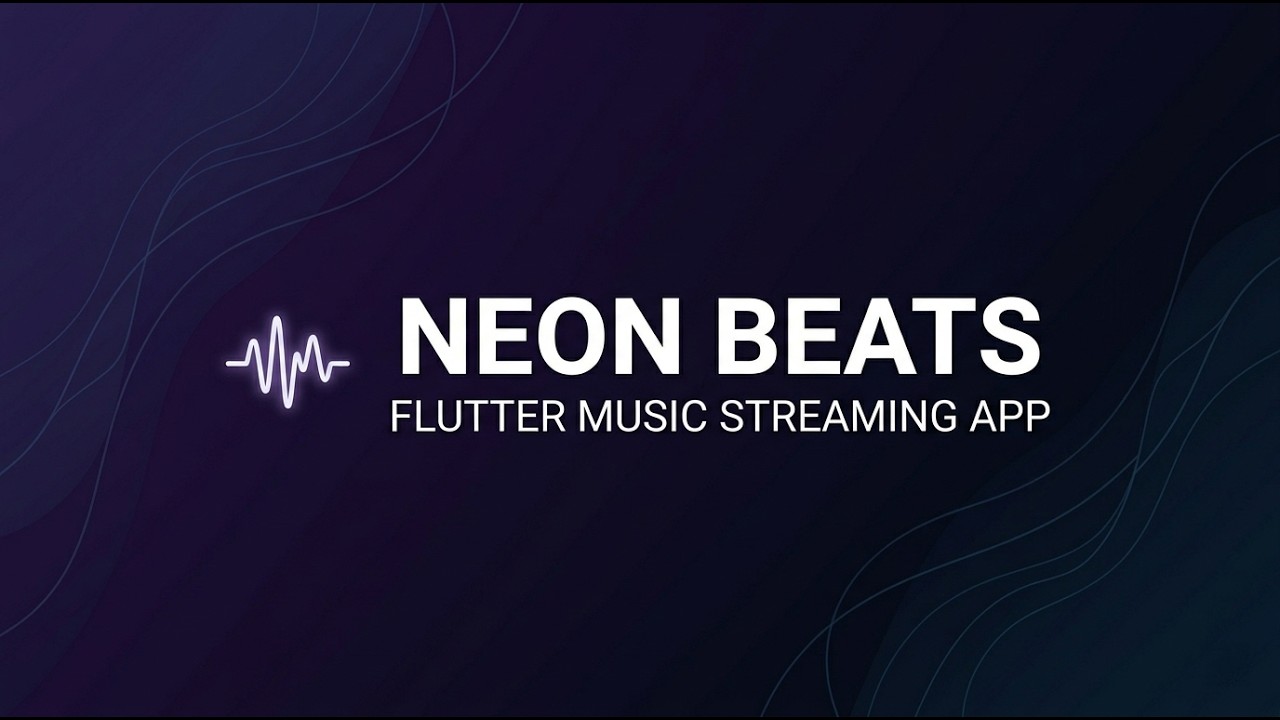 Neon Beats Flutter App Demo