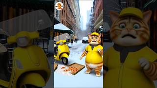 Download lagu Cat Pizza Home Delivery 🍕 || Sad Kitten Picture 😭#ai #cat #cute #kitten #shorts mp3