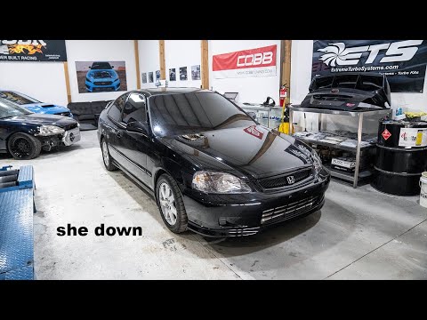 I broke the honda...