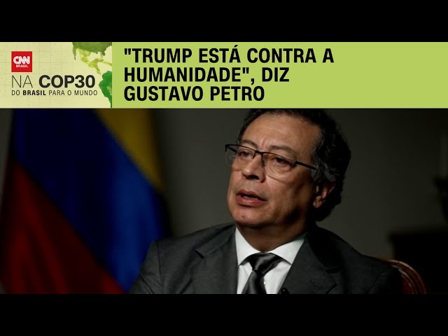 COP30: Presidente da Colômbia critica ausência de Trump em Belém (PA) | CNN ARENA