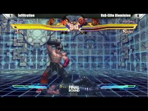 Infiltration vs Dieminion - Street Fighter X Tekken - Final Round XVI Top 8