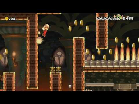 Escape Bob-omb Factory![MEDIUM] by ☆TQ★Słıио√ ~ SUPER MARIO MAKER ~ NO COMMENTARY 1AR