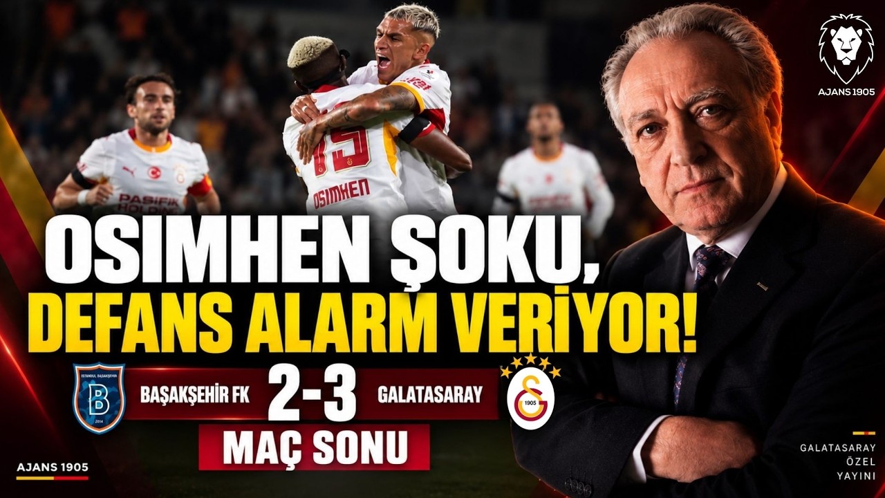 Başakşehir FK - Galatasaray Maç Sonu