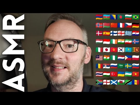 ASMR in YOUR language | Saying "I Love You" in 57 different languages 🤍♥️