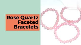 Unique Design for Faceted Gems Bracelets | Rozrin Crystals
