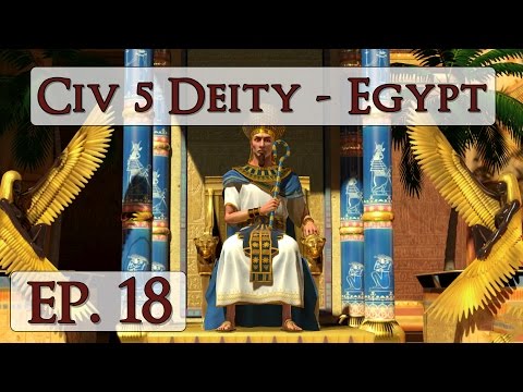 Civ 5 Brave New World Deity - Ep. 18 - Let's Play Egypt