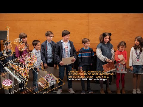 Concerto de Laureados do 12.º Concurso de Instrumentistas - Cat. A, B e C.