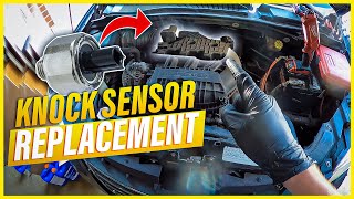 Chrysler Town&Country V6 4.0l knock sensor replacement / Chrysler engine knock sensor HD 720p