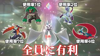 ダブルバトル使用率上位に『メガユキメノコ』が刺さりすぎてる【Pokemon Champions ポケモンチャンピオンズ】　#ポケモンチャンピオンズ #ポケチャン