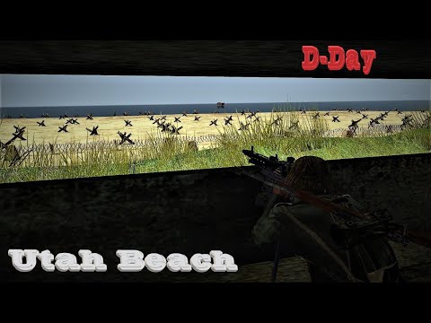 (D-Day) US Troops Assault Utah Beach | (CTA) Gates Of Hell [4K60fps]