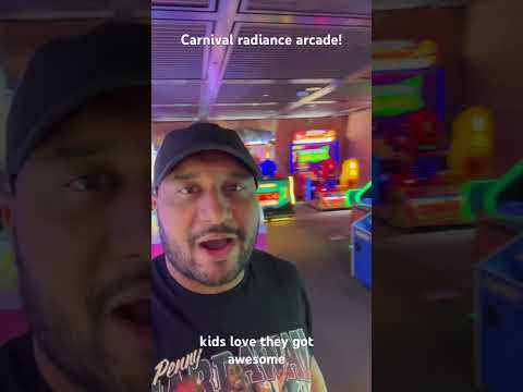 Thumbnail for Carnival radiance arcade #2025 #carnival #cruise #radiance #cruiselife #cruisevlog #cruiser