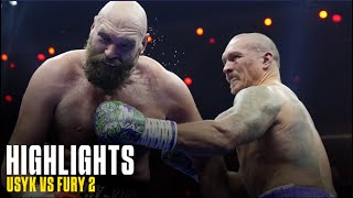 FIGHT HIGHLIGHTS 🔥 USYK vs FURY 2