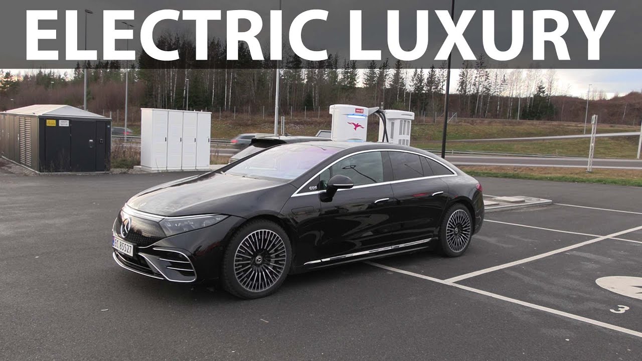 Mercedes EQS 580 4Matic range test