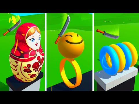 Slice All 🔪⚔️🪓 Very Satisfying And Relaxing ASMR Slicing Game Perfect! GSLA2