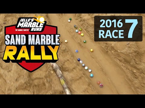 Sand Marble Rally 2016 Race 7 - Jelle's Marble Runs