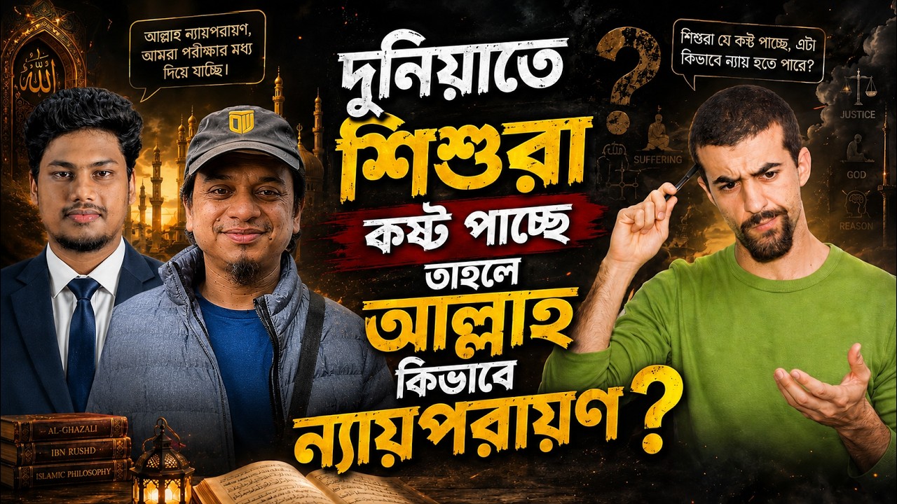 আল্লাহ যদি ন্যায়পরায়ণ হয় দুনিয়াতে ছোট্ট শিশুরা কেন কষ্ট পাচ্ছে?