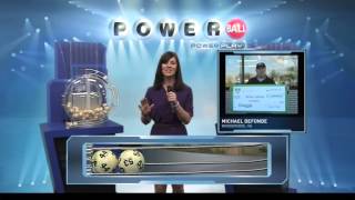Powerball lottery Mar 16, 2013 drawing video